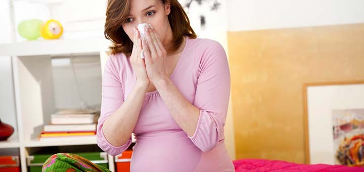 Лечение простуды при беременности фото.